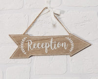 Set of 3 Wooden Wedding Signs