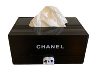 Chanel Tissue Box Holder with Drawer