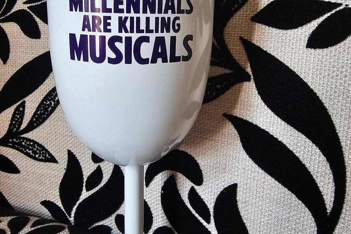 Wine Tumbler - Millennials Are Killing Musicals