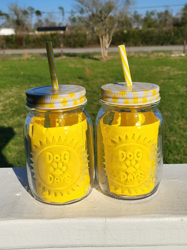 Jar Drinking Glasses