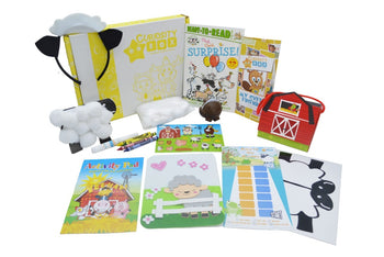 My Sheep Friends Craft & Activity Box for Ages 2-4