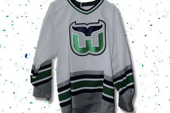 Whalers Jersey, White (Size S/M)