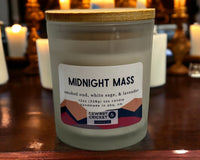 Midnight Mass Soy Candles and Melts - Smoked Oud, White Sage, & Lavender - Netflix Inspired