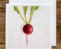 Single Radish Any Occasion Card