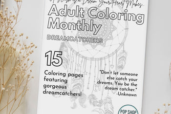 Adult Coloring Monthly