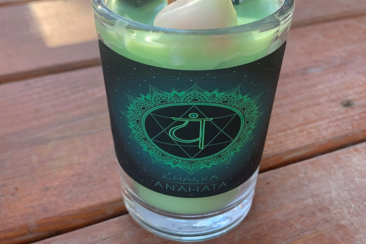 Heart (Anahata) Chakra Candle - The Fourth Chakra