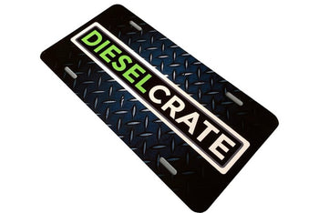 Diesel Crate Insignia License Plate