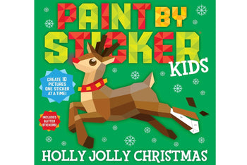 Paint By Sticker Kids 💚 Holly Jolly Christmas Book