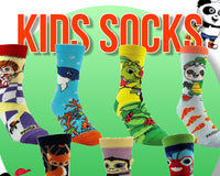 Sock Panda Kids Socks (Ages 3-7)  -  Two Pairs Each Month