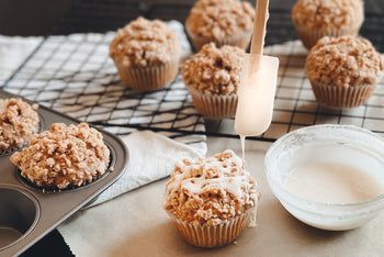 SOLD OUT: Carrot Cake Streusel Muffins: 1-Time Baking Kit