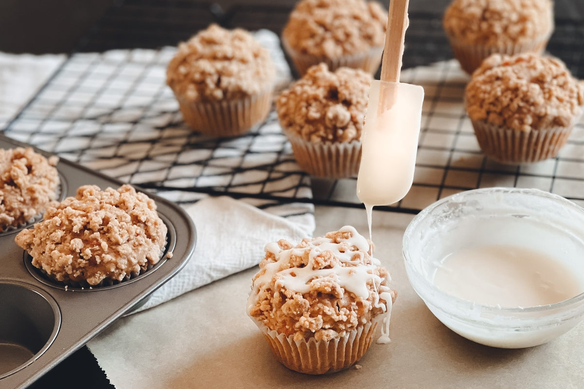 SOLD OUT: Carrot Cake Streusel Muffins: 1-Time Baking Kit