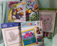 Kids Level 2 - Needlepoint & Punch Needle - Craft Subscription Box (Recommended Age 8+).