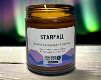 Starfall Soy Candles and Melts - Bubbly Champagne & Berries - ACOTAR Inspired