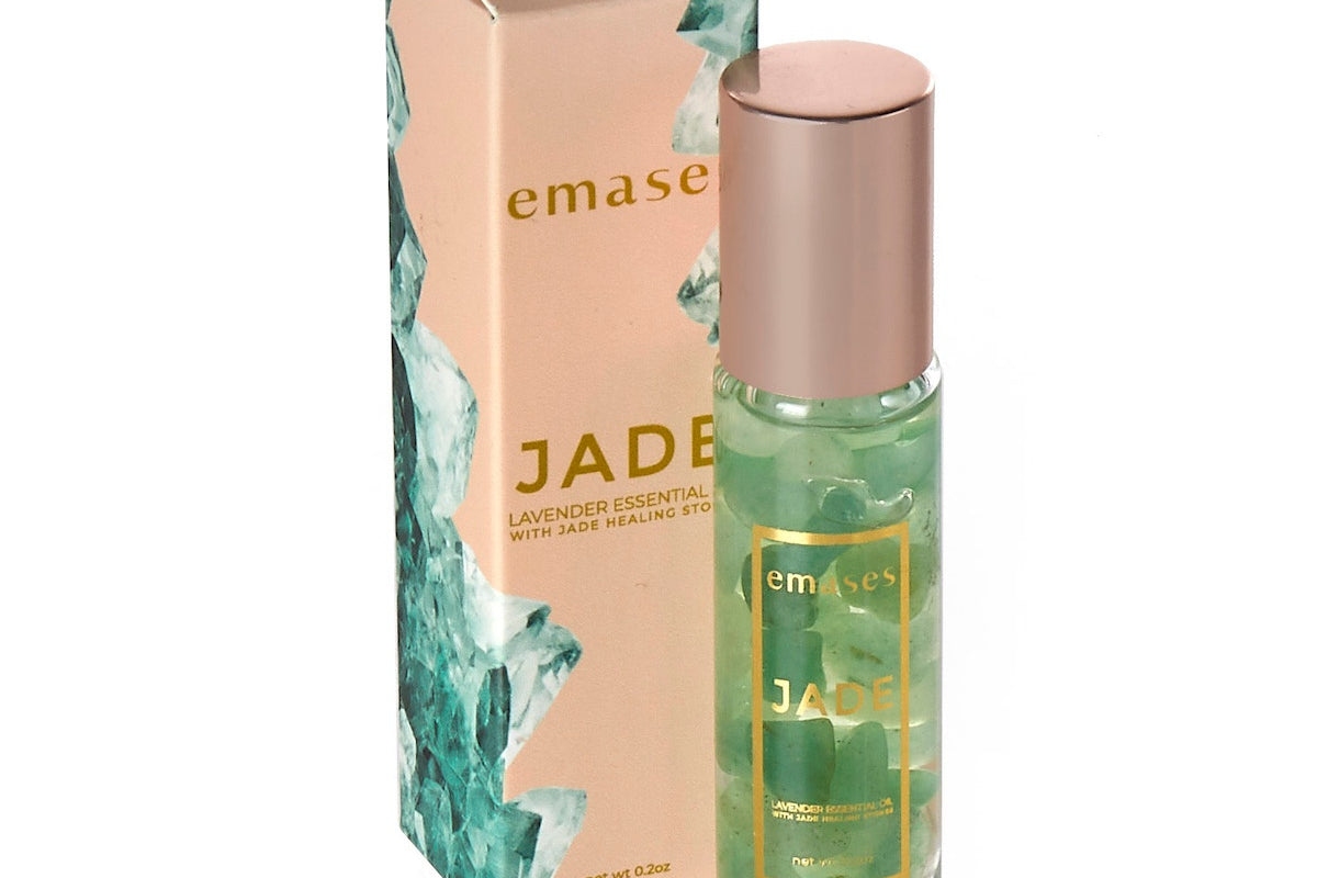 Emases Lavender Essential Oil with Jade Healing Stones