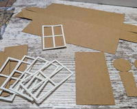 Torn Paper Art Craft Box