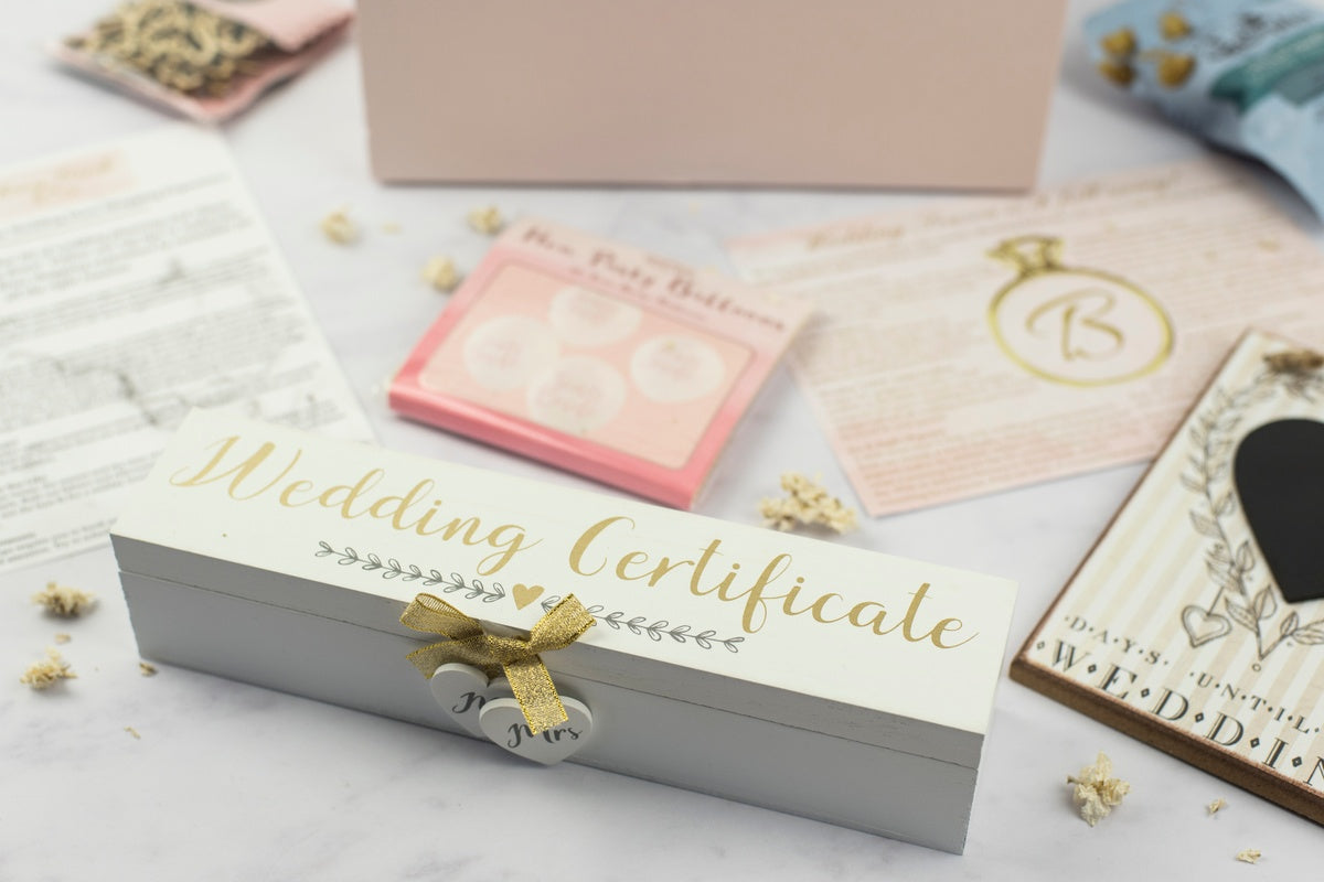 Wedding Certificate Holder