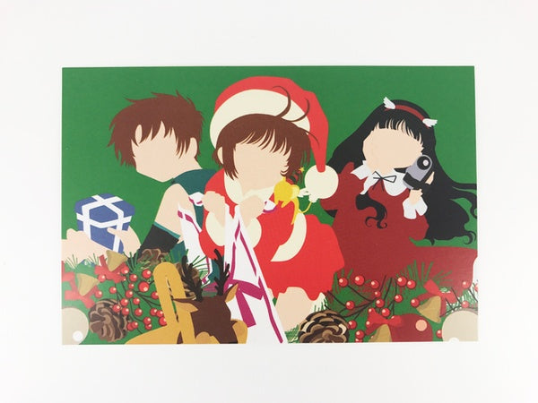 Cardcaptor Sakura Christmas Postcard