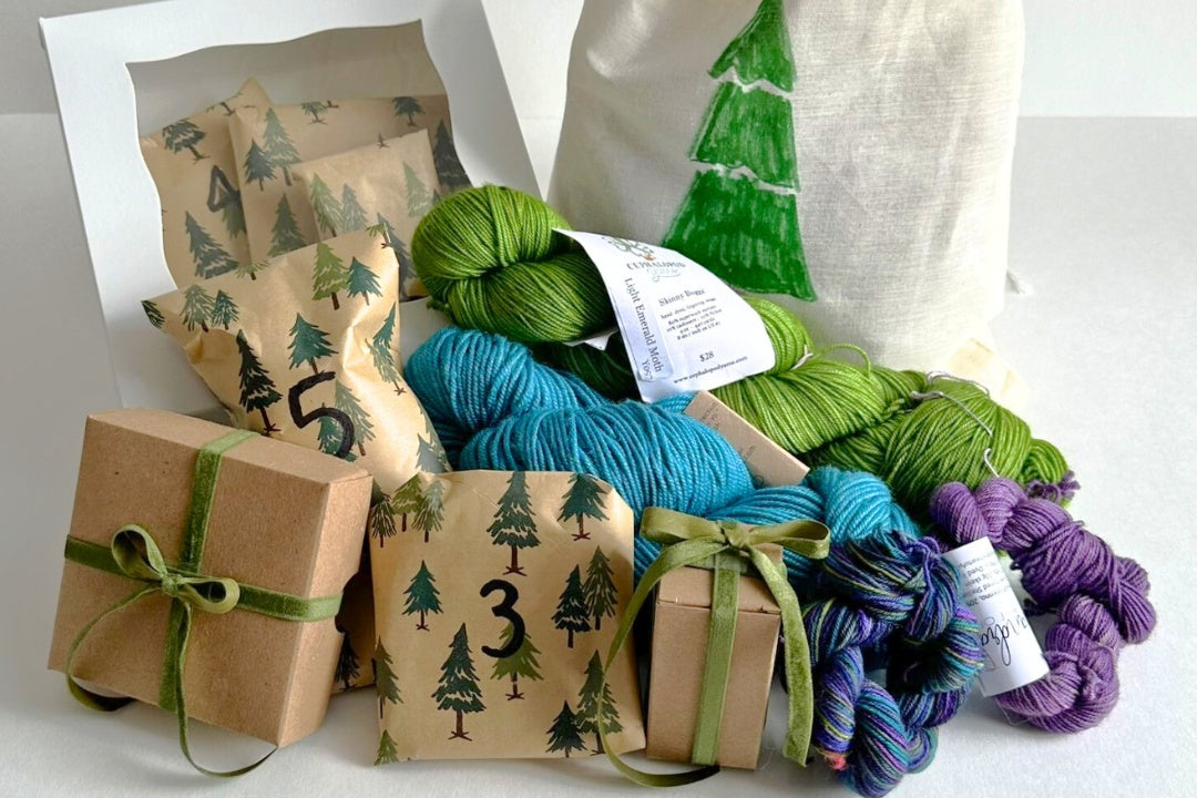 Yarn Advent Calendar: 12 Days of Luxury Full Skein Designer Yarn