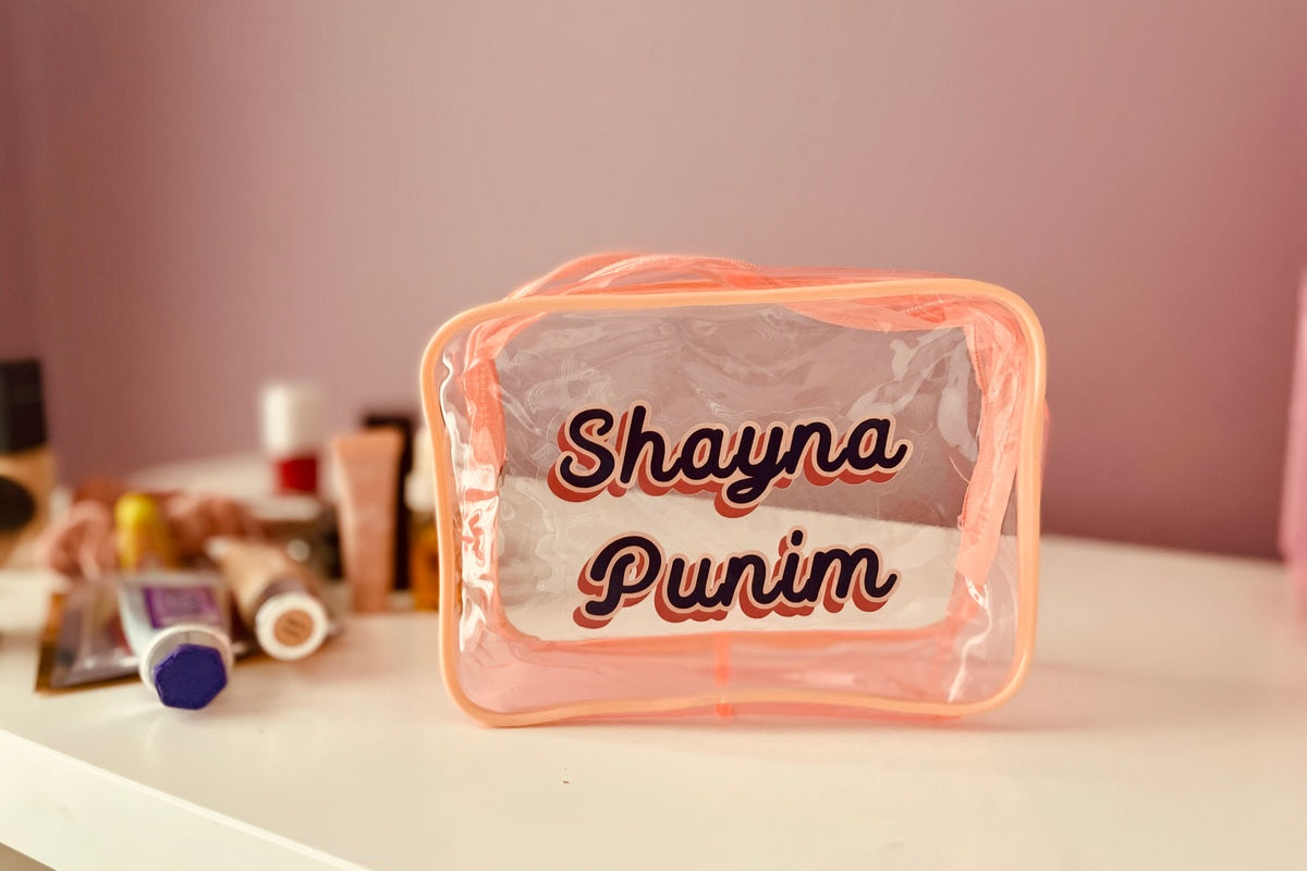 Shayna Punim Makeup Bag