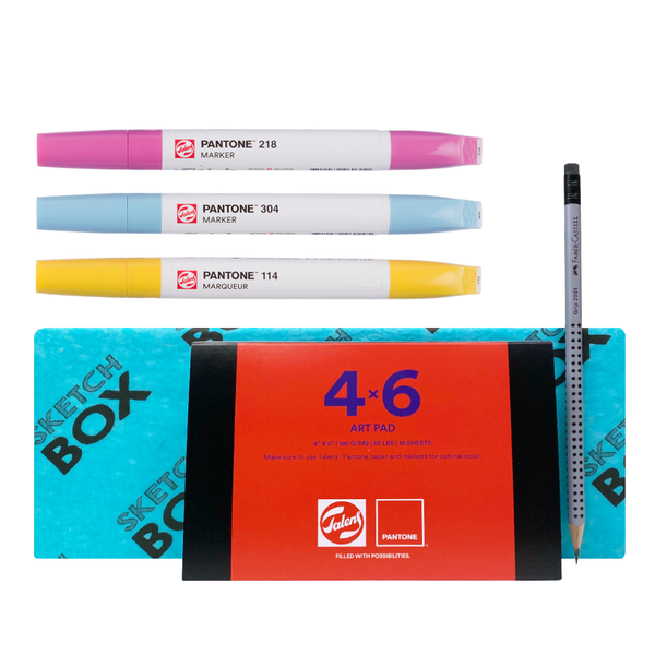 Pantone® x Royal Talens Illustration System Basic Box