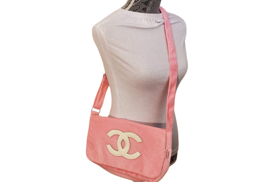 Pink Chanel Precision Messenger Crossbody Bag Cratejoy