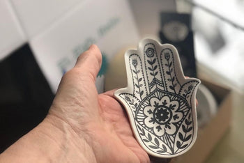 Ceramic Hamsa Hand