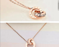 ROMAN ♡ AAA CZ Titanium Steel Tarnish free Necklace