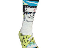 Frankenstein's Monster Socks from the Sock Panda (Adult Large)