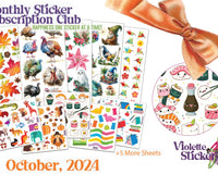 Violette Sticker Club