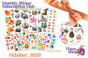 Violette Sticker Club