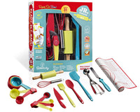 Baketivity 31 Piece Kids Cooking and Baking Set with Recipe Cards