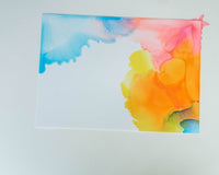 LED Light Frame Alcohol Ink DIY Craft Kit