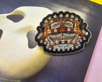 Phantom of the Opera inspired chandelier enamel pin