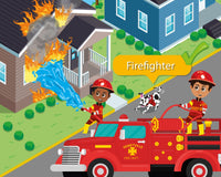 Emergency Rescue Teams: Firefighter, Police, EMT For Kids