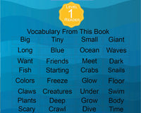 In The Ocean: I Can Read Books Level 1 (I Can Read Kids Books Book 3)