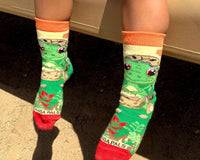 Baby Dinosaurs Socks (Set of Two) (Ages 3-7)