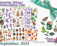 Violette Sticker Club