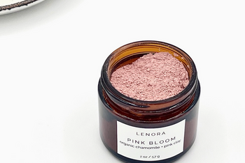 Organic Pink Bloom Facial Mask