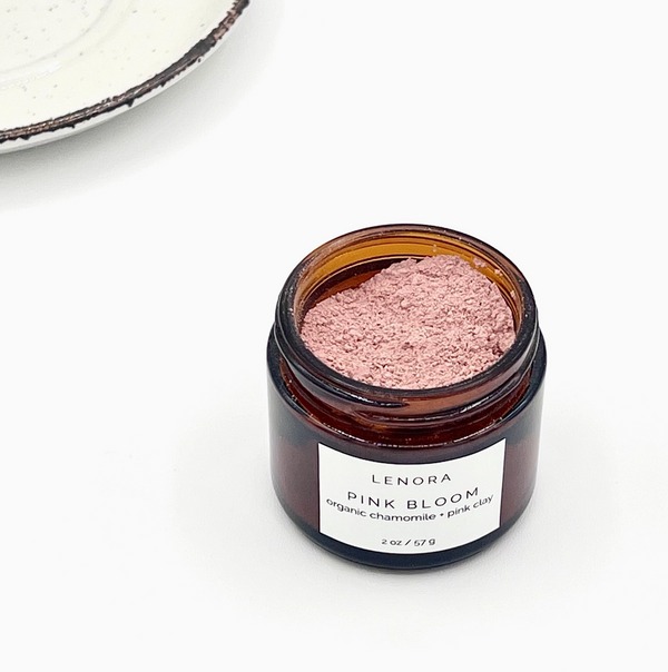 Organic Pink Bloom Facial Mask