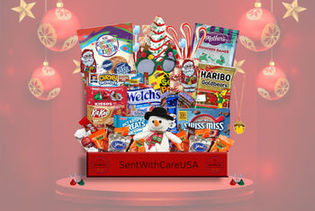 Holiday Gift Box & Snack Box - Christmas Candy Box