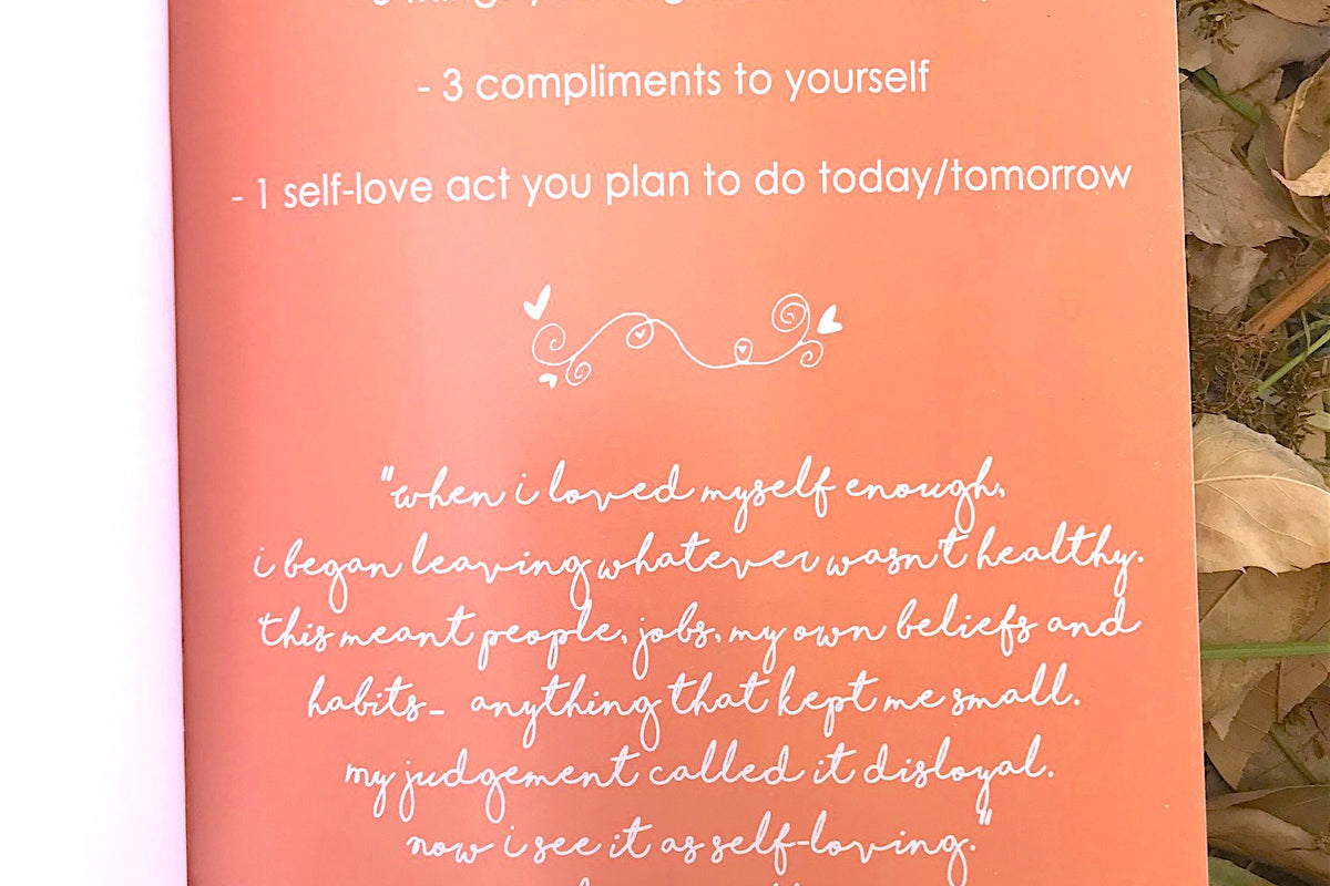 Image of Little Book of Self Love Journal