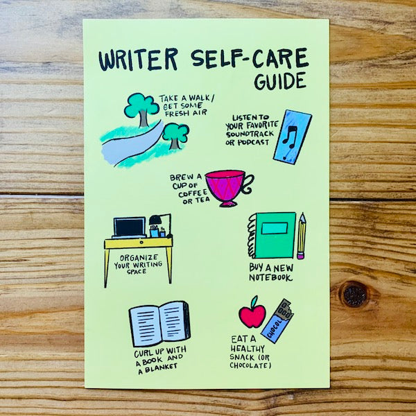 Image of Writer Self-Care Poster