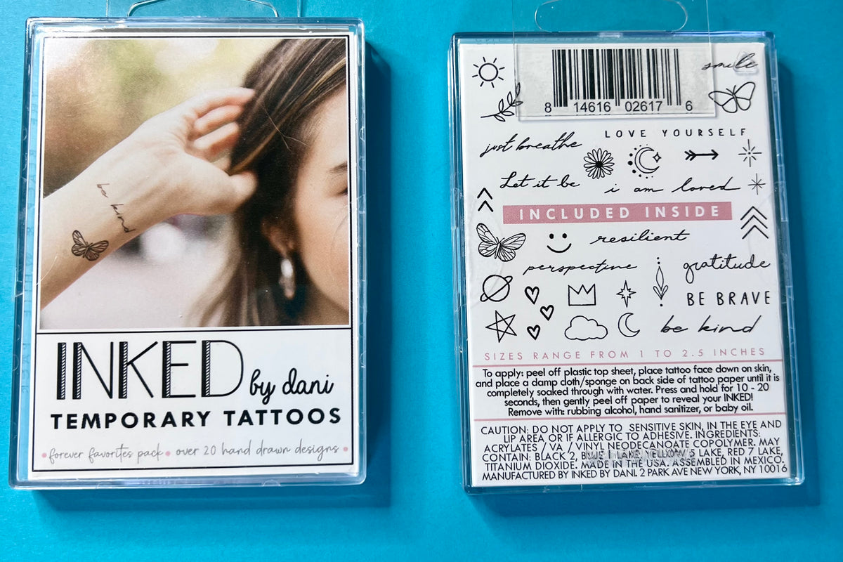 Image of Forever Favorites Temporary Tattoos from Inked by Dani