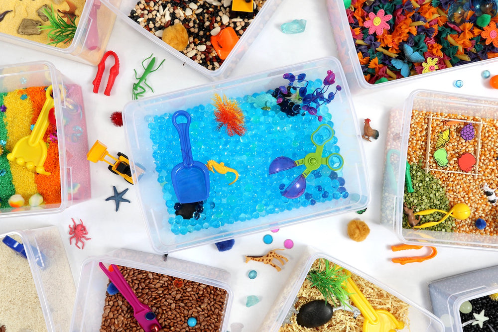 Under the Sea,play Dough Kit, Playdough Sensory Kit, Playdough Kit,sensory  Box, Kids Busy Box, Sensory Bin, Play Doh Kit, Summer Sensory Kit 