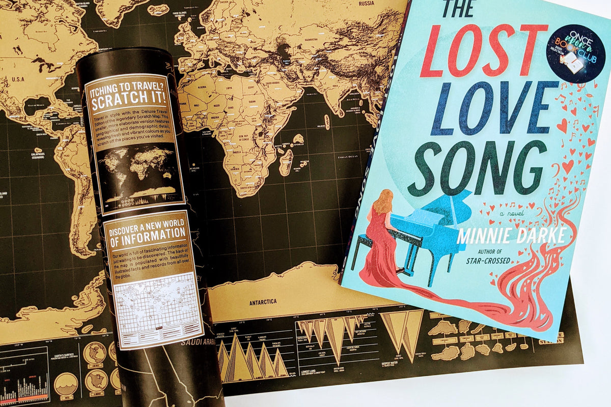 Image of The Lost Love Song - Scratch-Off Map