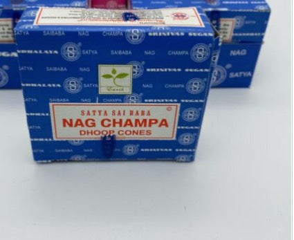 Image of Nag Champa Incense Cones Box