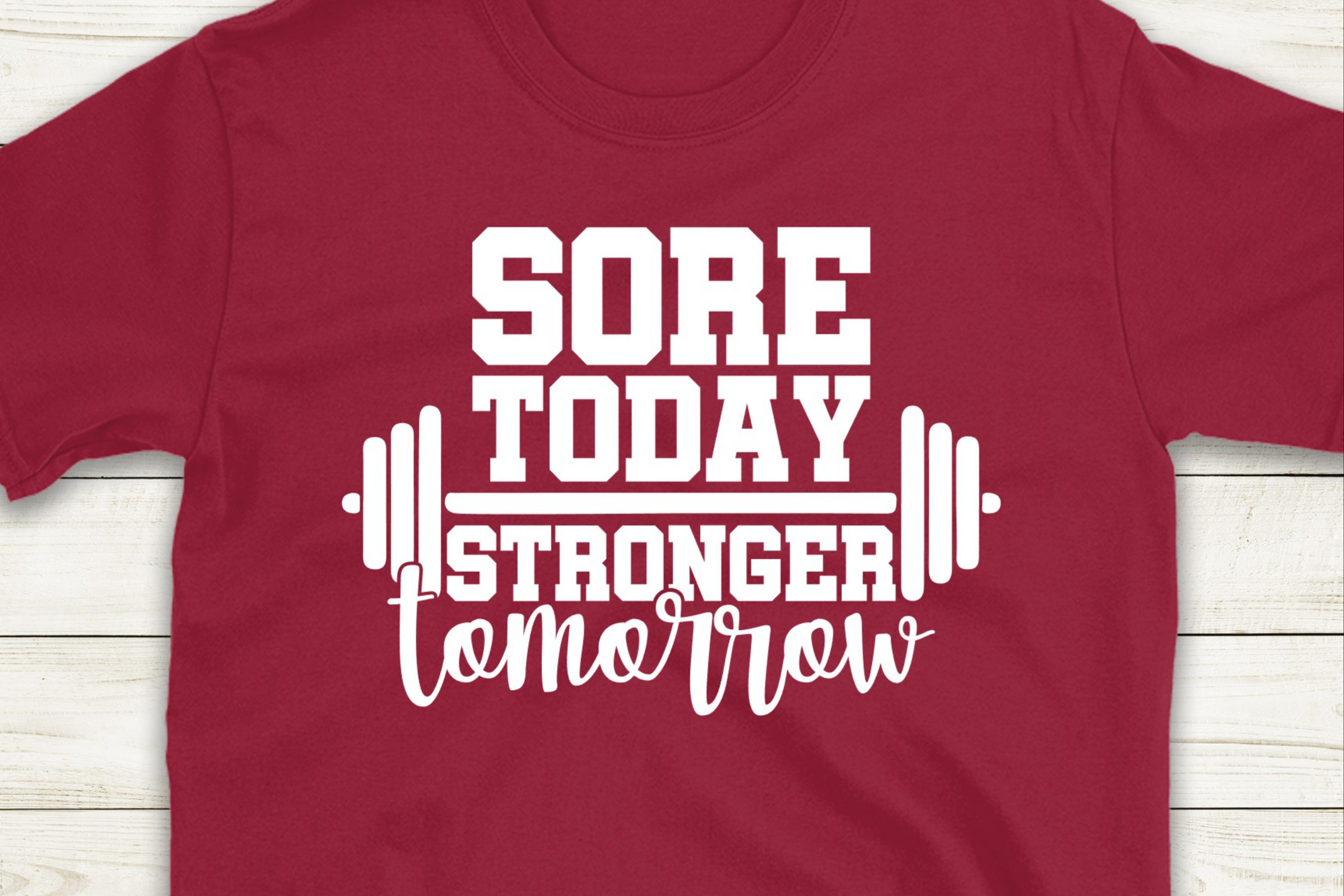 Sore Today, Strong Tomorrow 💪 Gym Tanks for Women