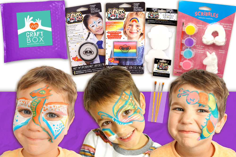 DIY Kids Rainbow Paint Set, Paint Your Own Rainbow, Quarantine