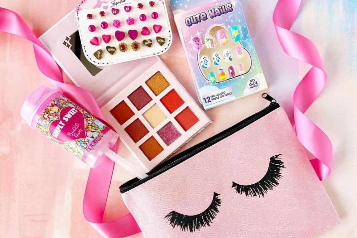 Treasure Gift Box Girl Makeup,Kids Makeup Kit For Girl -Safe