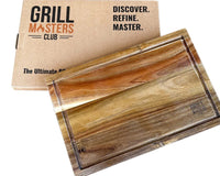 Grill Masters BBQ Super Bundle: Cutting Board, Meat Claws & Spatula (Free US Shipping)